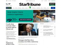 Desktop screenshot for startribune.com