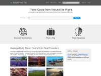 Desktop screenshot for budgetyourtrip.com