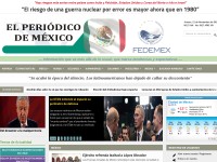 Desktop screenshot for elperiodicodemexico.com