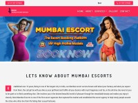 Desktop screenshot for bookmumbaiescorts.com