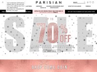 Desktop screenshot for parisianfashion.com
