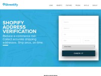 Desktop screenshot for streetify.io