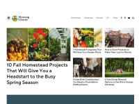 Desktop screenshot for morningchores.com