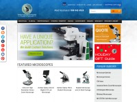 Desktop screenshot for microscopeworld.com
