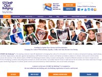 Desktop screenshot for stompoutbullying.org