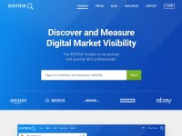 Desktop screenshot for sistrix.com