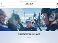 Desktop screenshot for bauer.com