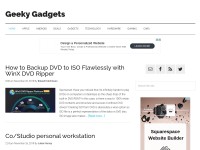 Desktop screenshot for geeky-gadgets.com