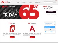 Desktop screenshot for pdfforge.org
