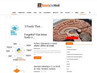 Desktop screenshot for tutorialinhindi.com