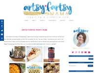 Desktop screenshot for artsyfartsymama.com