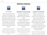 Desktop screenshot for keepass.to