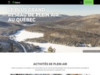 Desktop screenshot for sepaq.com