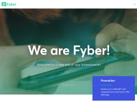 Desktop screenshot for fyber.com