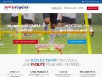 Desktop screenshot for sportsregions.fr