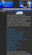 How bdhtek.com looks like on a mobile device such as an iPhone.