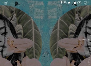 How be.com looks like on a tablet such as an iPad.