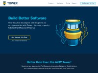 Desktop screenshot for git-tower.com