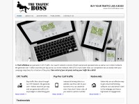 Desktop screenshot for thetrafficboss.com