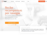 Desktop screenshot for tegger.io