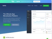 Desktop screenshot for tapdaq.com