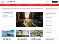 Desktop screenshot for china-briefing.com