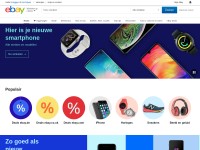 Desktop screenshot for ebay.nl