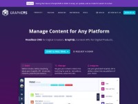 Desktop screenshot for graphcms.com