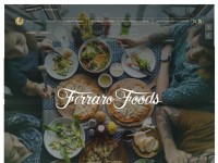 Desktop screenshot for ferrarofoods.com