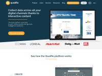 Desktop screenshot for qualifio.com