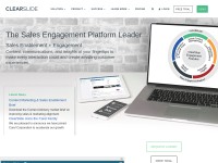 Desktop screenshot for clearslide.com