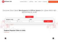 Desktop screenshot for nobrokeragehub.com
