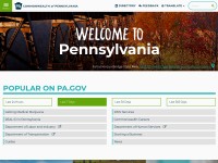 Desktop screenshot for pa.gov