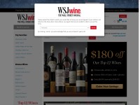Desktop screenshot for wsjwine.com
