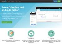 Desktop screenshot for flexiquiz.com