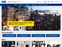 Desktop screenshot for ryerson.ca