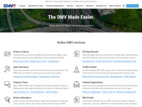 Desktop screenshot for dmv.com