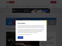 Desktop screenshot for skynews.com