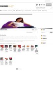 How beanbagsdubai.org looks like on a mobile device such as an iPhone.