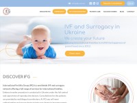 Desktop screenshot for ifg-ivf.com