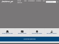 Desktop screenshot for louisiana.gov