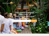 Desktop screenshot for retreat.guru