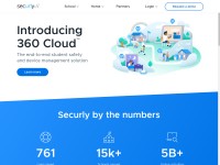 Desktop screenshot for securly.com