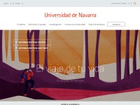 Desktop screenshot for unav.es