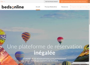 How bedsonline.com looks like on a tablet such as an iPad.