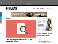 Desktop screenshot for intheblack.com