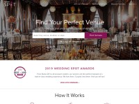 Desktop screenshot for wedding-spot.com