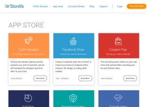 How beetailer.com looks like on a tablet such as an iPad.