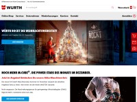 Desktop screenshot for wuerth.de