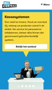 How belcentrale.nl looks like on a mobile device such as an iPhone.